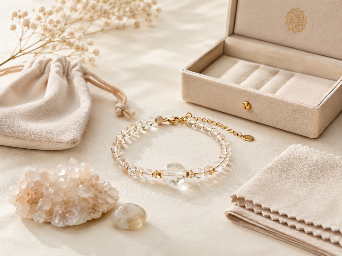 A Gentle Guide to Caring for Natural Crystal Jewelry